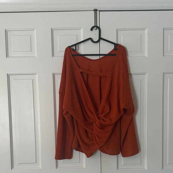 Cozy Rust Sweater - Picture 2 of 5